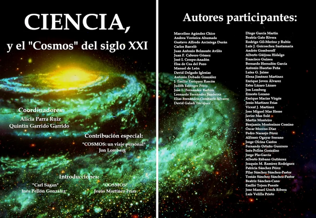 Portada "CIENCIA y el "Cosmos" del siglo XXI.