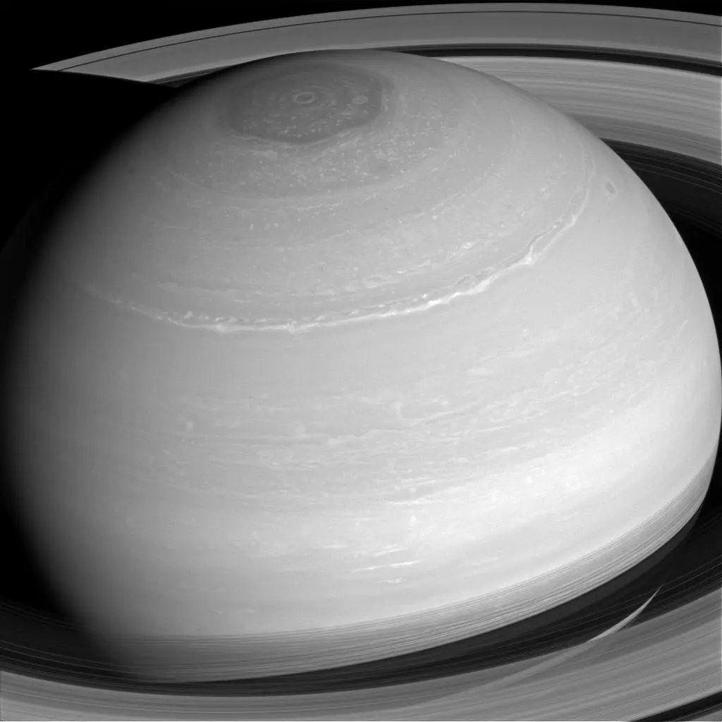 Fotografía del planeta Saturno