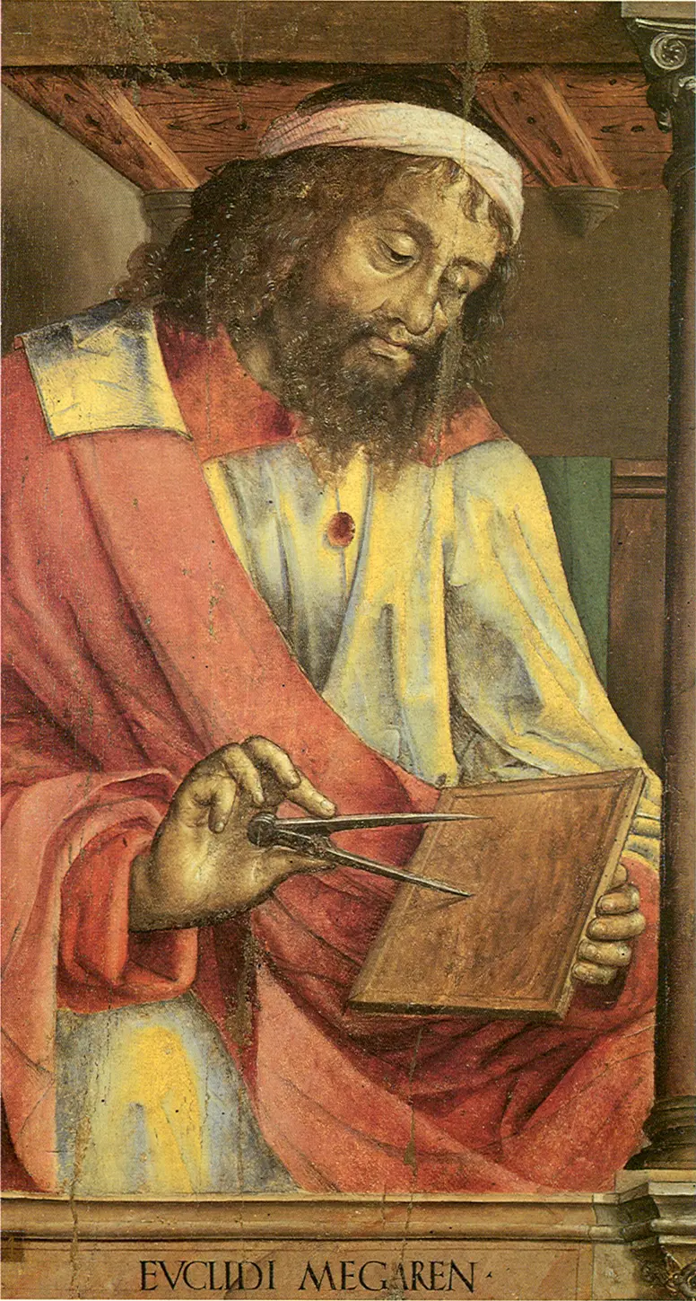 Cuadro del matemático griego Euclides