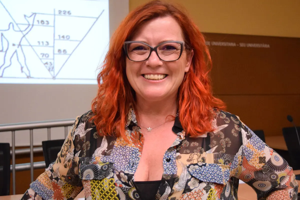 Cuadro de la matemática Clara Grima